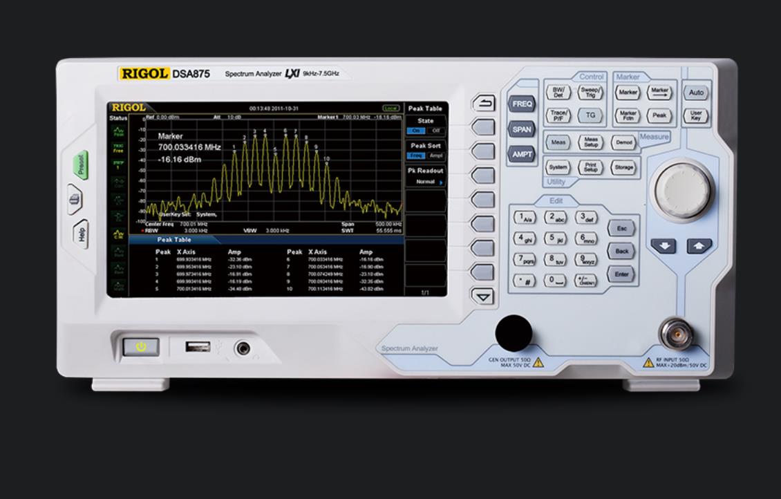 频谱分析仪 DSA800系列